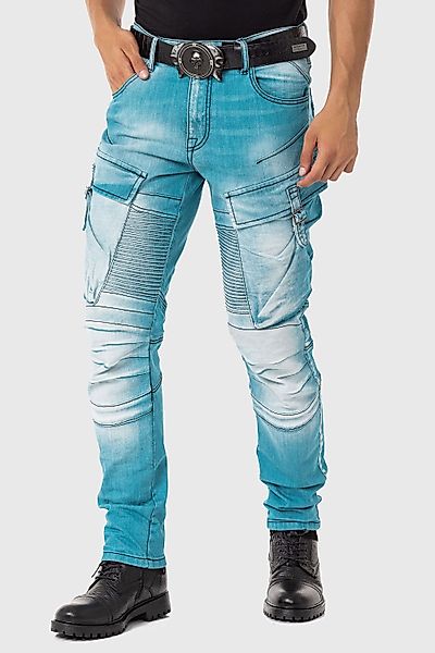 Cipo & Baxx Cargojeans "Jeans", im Used-Look, CD-523 günstig online kaufen