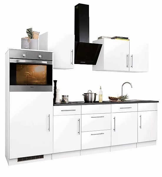 wiho Küchen Küchenzeile "Cali", ohne E-Geräte, Breite 280 cm günstig online kaufen