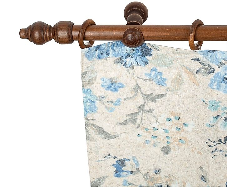 SN DECO GROUP Gardinenstange "Filigrano" 1 läufig-läufig Fixmaß 28 mm, Holz günstig online kaufen
