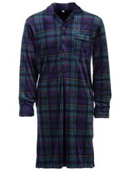 Henry Terre Nachthemd Velour Nachthemd langarm günstig online kaufen