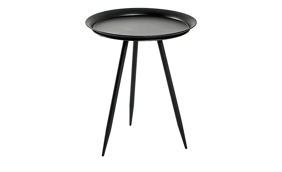 Beistelltisch   Harsum  ¦ schwarz ¦ Maße (cm): H: 54  Ø: 44 Tische > Beiste günstig online kaufen