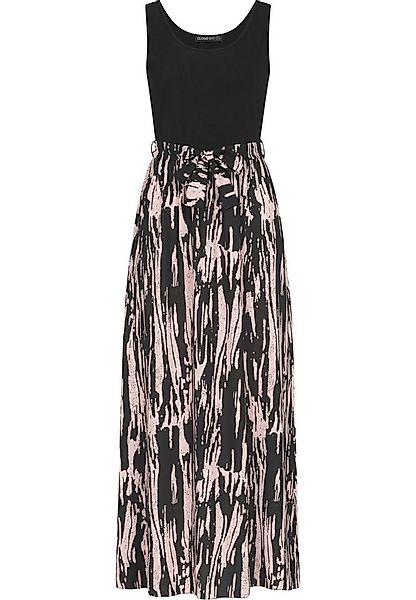CLOUD 5IVE Shirtkleid CLOUD 5IVE 2-Tone Kleid mit Bindegürtel und Abstrakt günstig online kaufen