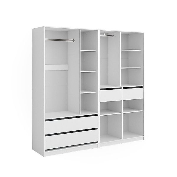 Vicco Kleiderschrank Elmo, Weiß, 100 x günstig online kaufen