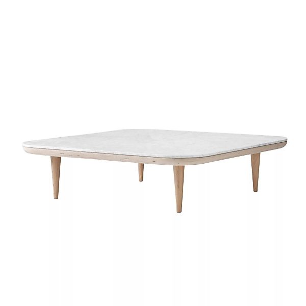 &Tradition - FLY Table SC11 Couchtisch 120x120cm - weiß/Marmor Carrara/H 32 günstig online kaufen