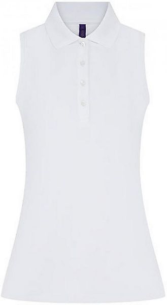 Henbury Rundhalsshirt Ladies´ Sleeveless Coolplus® Polo Shirt Damen Poloshi günstig online kaufen