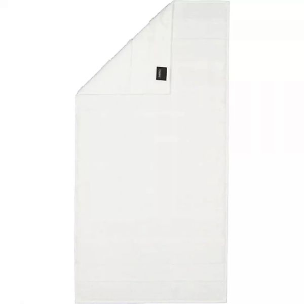 Cawö - Noblesse2 1002 - Farbe: 600 - weiß - Handtuch 50x100 cm günstig online kaufen