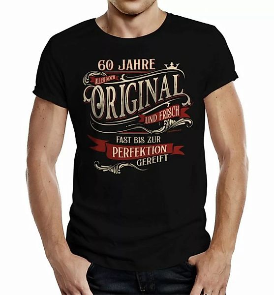 RAHMENLOS® T-Shirt als Geschenk zum 60. Geburtstag - alles noch original un günstig online kaufen