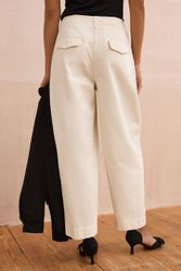 Next Chinohose Chinohose mit Barrel-Leg aus günstig online kaufen