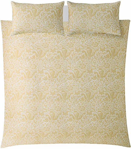 WILLIAM MORRIS AT HOME Bettwäsche »Baumwoll Satin, Mit floralem Munster, 3t günstig online kaufen
