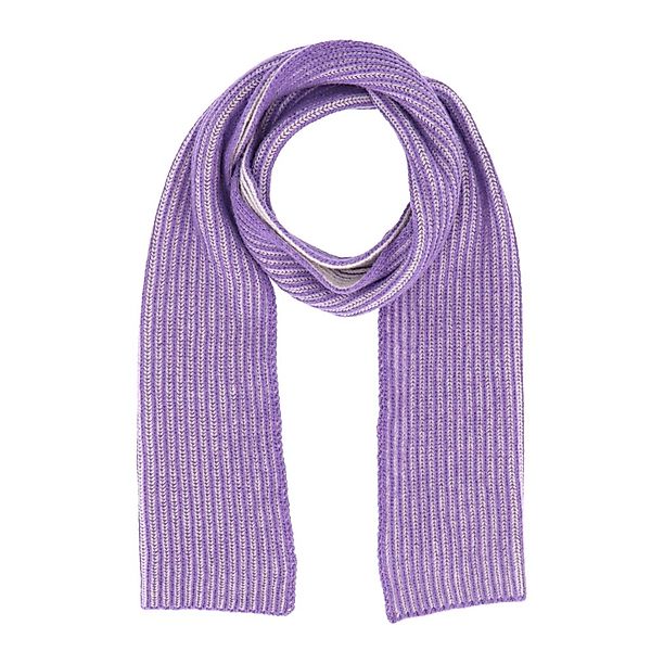halsüberkopf Accessoires Strickschal mit 2-farbiger Rippe, aus extra feiner günstig online kaufen