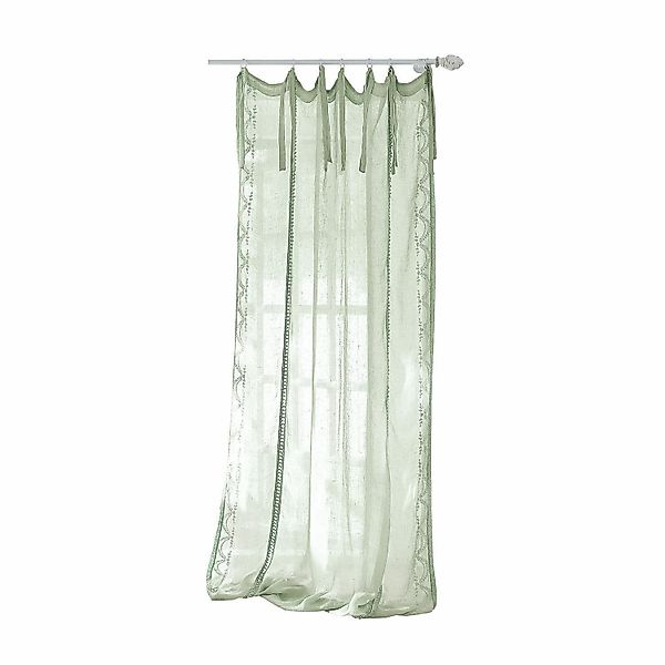 Mirabeau Vorhang Gardine Atlantropa grün günstig online kaufen