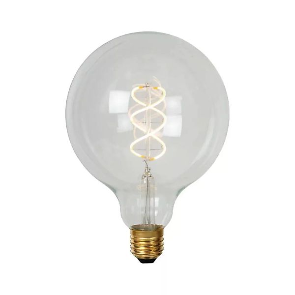 LED Leuchtmittel E27 - Globe G125 in Transparent 5W 460lm 2700K 1er-Pack günstig online kaufen