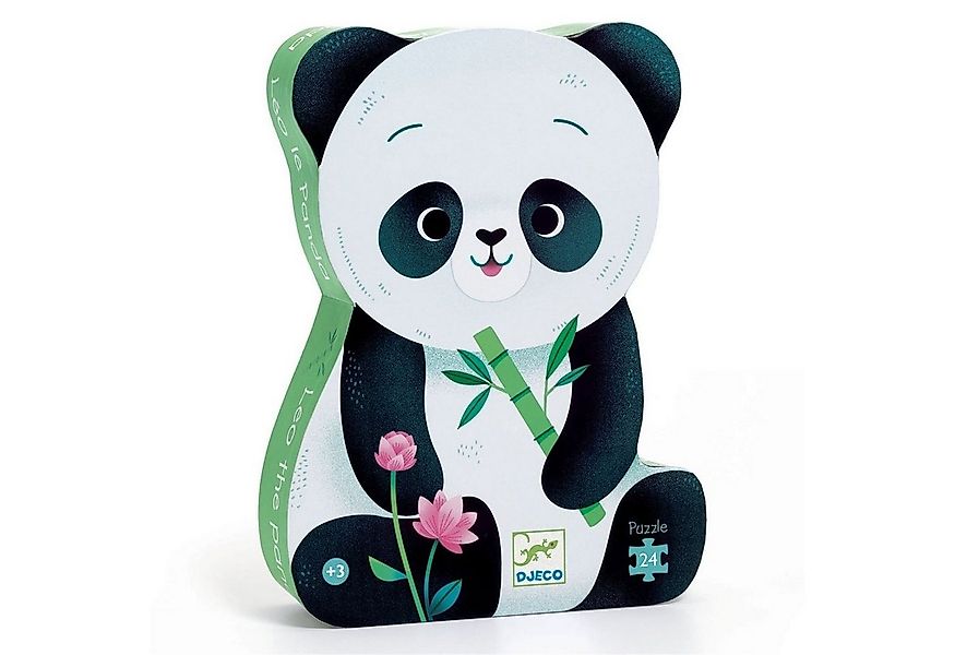 DJECO Puzzle DJ07282 Formen Puzzle - Leo, der Panda, 24 Teile, Puzzleteile günstig online kaufen