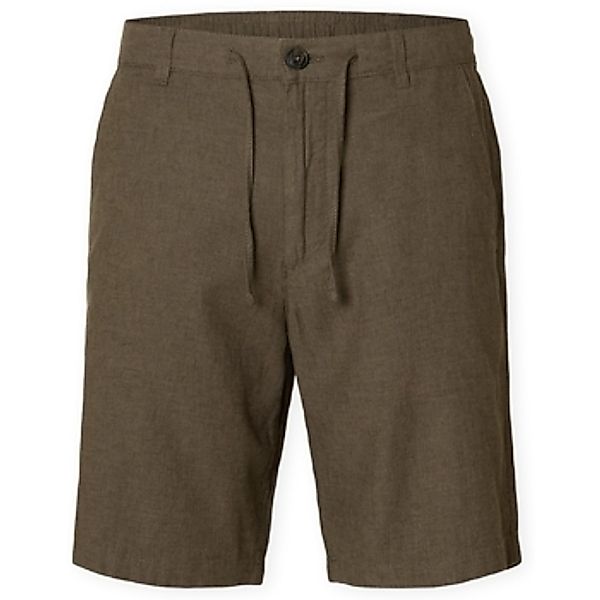 Selected  Shorts Noos Regular Brody Shorts - Forest Night günstig online kaufen