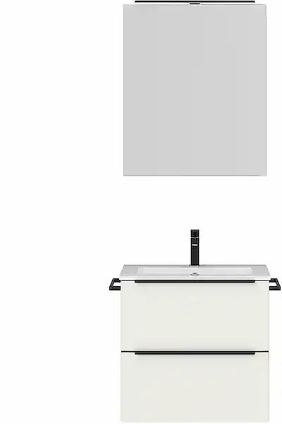 nobilia® Badmöbel-Set »Levere« vormontiert, mit Soft-Close, 2 Stk. tlg. günstig online kaufen