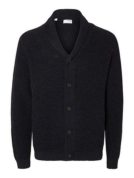 ONLY & SONS Strickpullover - Pullover - SLHVINCE LS BUBBLE SHAWL CARDIGAN N günstig online kaufen