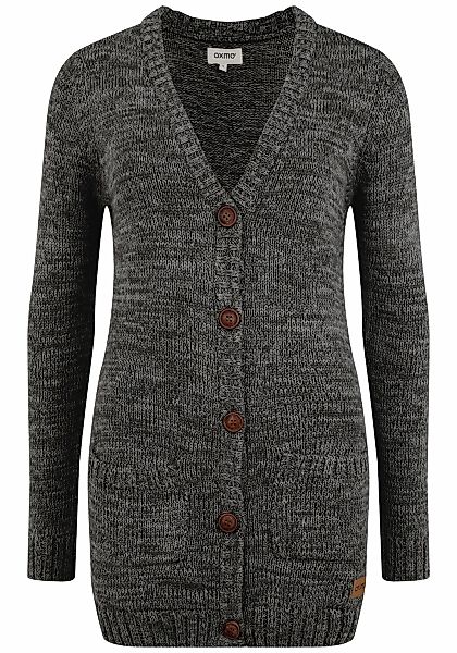 OXMO Strickjacke OXPhilemona Strickjacke mit Holzknopfleiste günstig online kaufen