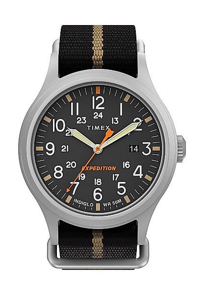 Timex Quarzuhr Field Steel Outdoor, (1-tlg), Quarz-Analoguhr günstig online kaufen