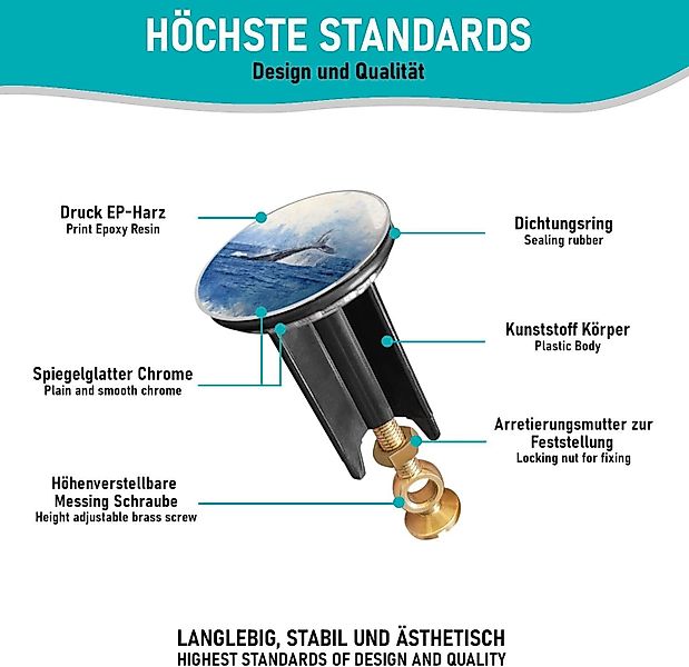 Arteneur Waschbeckenstöpsel, ⌀ 4 cm, 100% günstig online kaufen