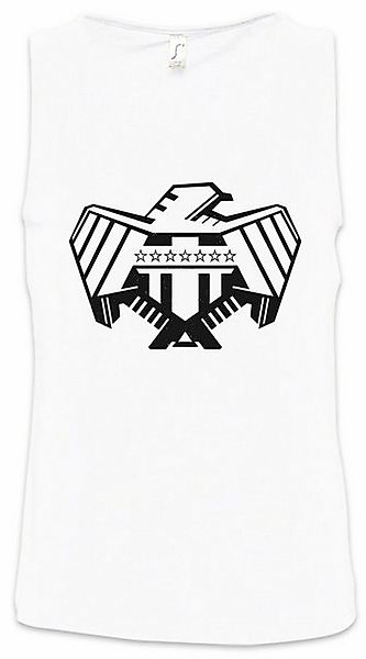 Urban Backwoods Tanktop Justice Department Logo I Ärmelloses T-Shirt Symbol günstig online kaufen