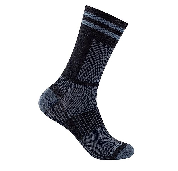 Wrightsock Sportsocken Crew Coolmesh II (dünn, atmungsaktiv, bequem) schwar günstig online kaufen