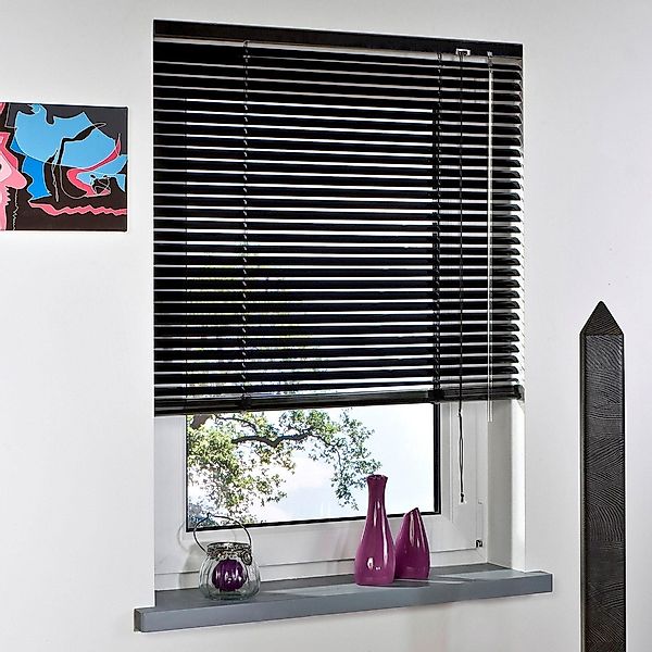 Liedeco Jalousie Aluminium-Jalousie, mit Bohren, freihängend, günstig online kaufen