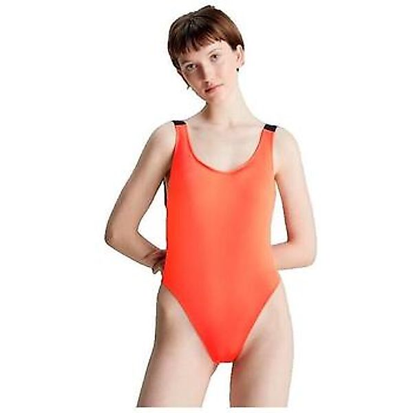 Calvin Klein Jeans  Badeanzug Maillot de bain une pièce  rouge günstig online kaufen