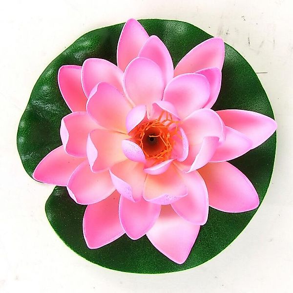 BURI Seerose 12x Künstliche Wasserlilie Schwimmende günstig online kaufen
