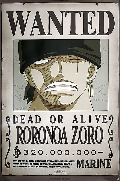 ABYstyle Poster One Piece Poster Wanted günstig online kaufen