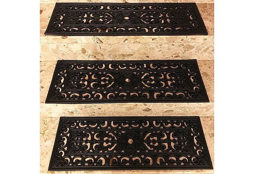 TSB Werk Stufenmatte 10x Stufenmatte Gussoptik Treppe Fußmatte Gummimatte 7 günstig online kaufen