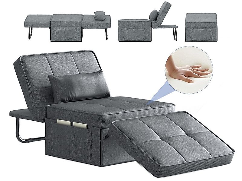 Mihtrov Schlafsofa 4-in-1 Sofa mit Schlaffunktion, Schlafcouch Ausziehbar, günstig online kaufen