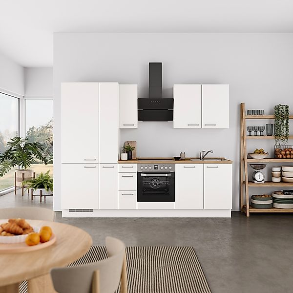 nobilia® Küchenzeile »"Laser II", Ausrichtung wählbar, Breite 270 cm« vormo günstig online kaufen