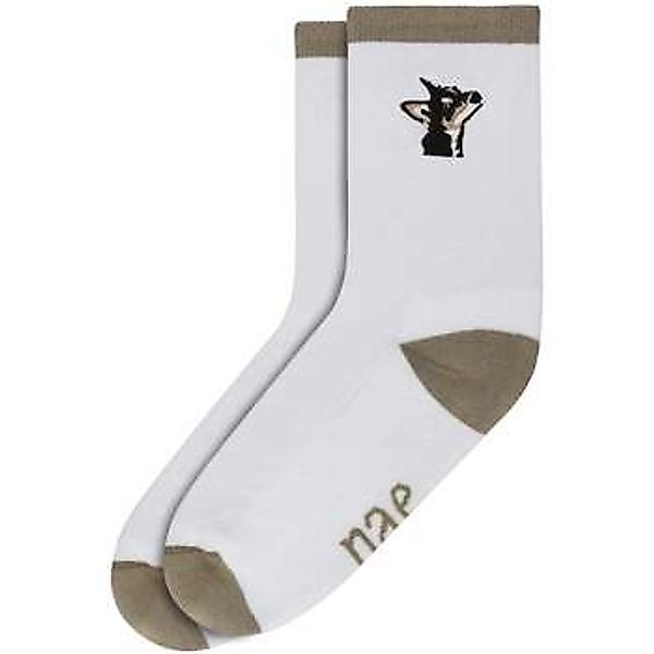 Nae Vegan Shoes  Socken Doggie Socken Weiß günstig online kaufen