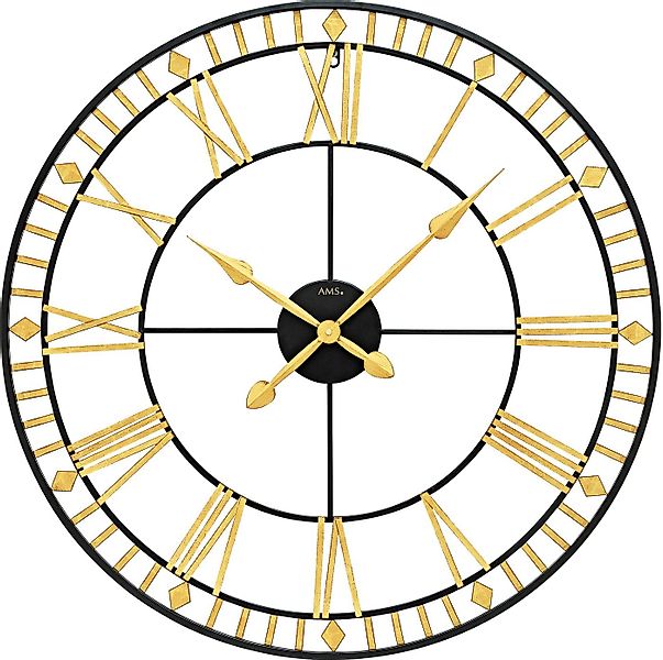 AMS Wanduhr W9647 (Quarzuhr,Wohnzimmer,Esszimmer,Küche,Arbeitszimmer,Büro,F günstig online kaufen