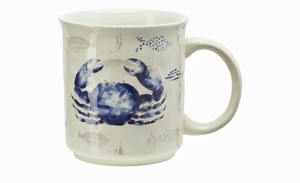 Tasse Krabbe   ¦ weiß ¦ Dolomite ¦ Maße (cm): B: 11,5 H: 12,3 Geschirr > Ei günstig online kaufen