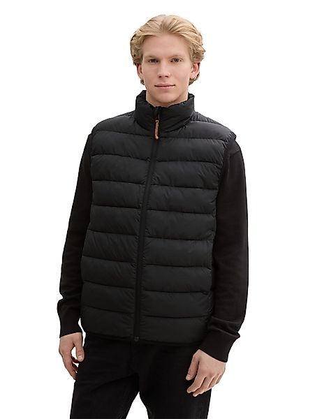 TOM TAILOR Denim Steppweste mit Reißverschluss günstig online kaufen