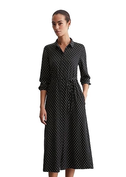 Marc O'Polo Hemdblusenkleid mit modernen Allover-Print, günstig online kaufen