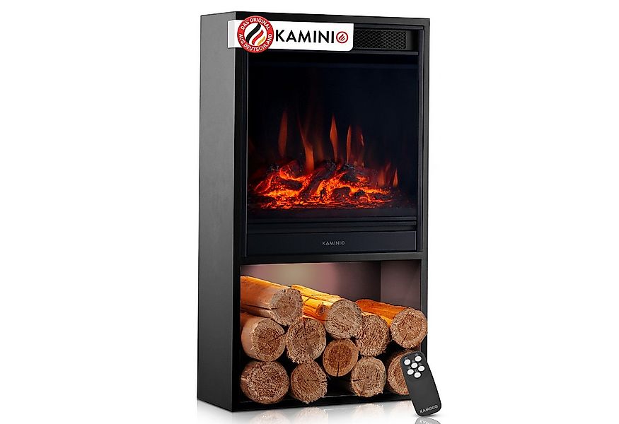 KAMINIO Elektrokamin HUGO, Elektrischer Kamin mit 3D-Flammeneffekt, Heizung günstig online kaufen