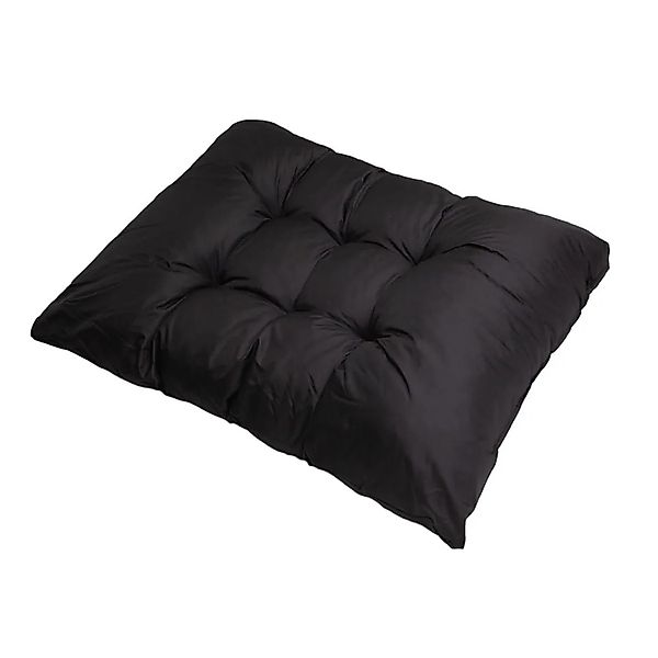 Setgarden Palettenkissen 120x80 cm Sitzkissen 1tlg Schwarz günstig online kaufen