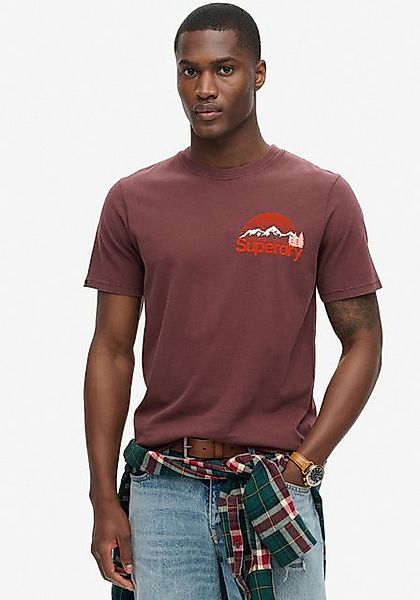 Superdry Rundhalsshirt "GREAT OUTDOOR CHEST GRAPHC TEE" günstig online kaufen