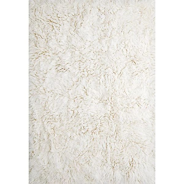 Shaggy Teppich 180 x 270cm Off White günstig online kaufen