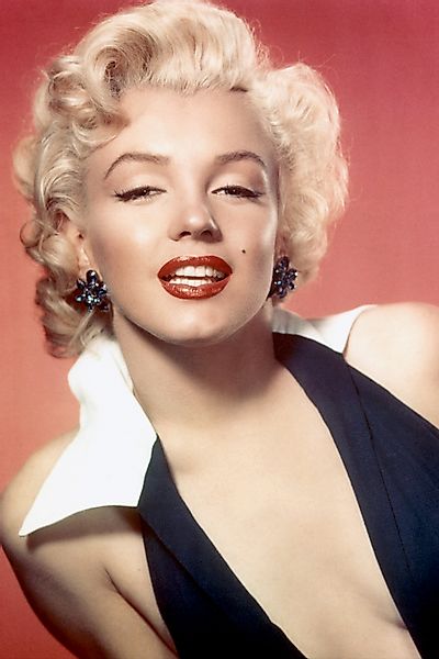 queence Acrylglasbild »Marilyn Monroe - Red Love«, Frau-Stars-Portrait-Foto günstig online kaufen