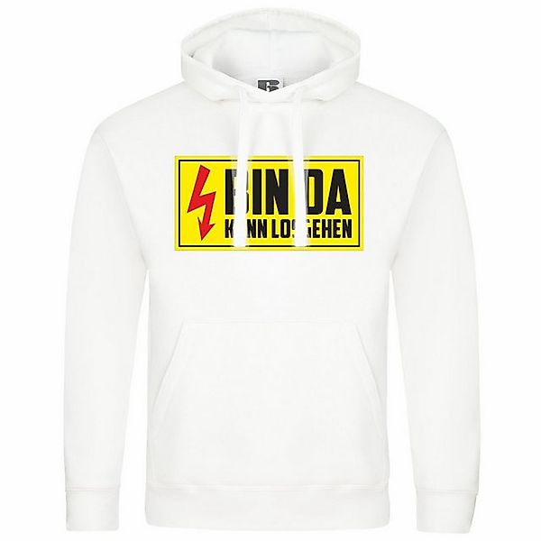 deinshirt Kapuzenpullover Herren Kapuzenpullover Bin da kann losgehen Mit P günstig online kaufen