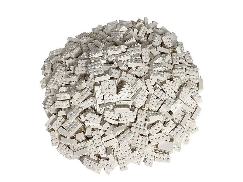 LEGO® LEGO® 2x4 Steine Hochsteine Weiß - 3001 Menge 100x Spielbausteine, (B günstig online kaufen