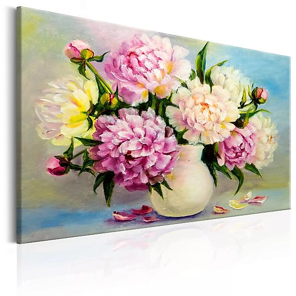 Wandbild - Peonies: Bouquet of Happiness günstig online kaufen
