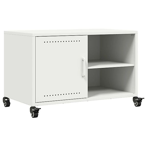 vidaXL TV-Schrank Weiß 68x39x43,5 cm Stahl 846673 günstig online kaufen