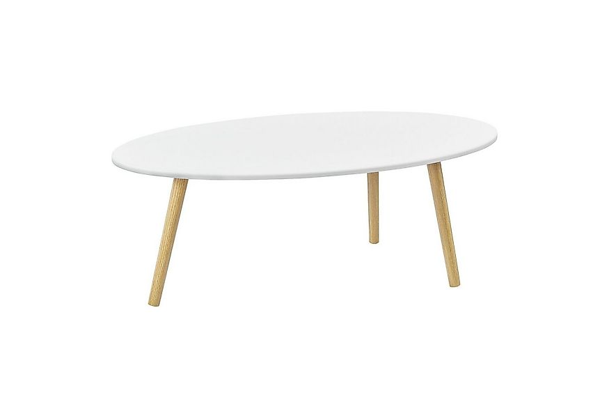 en.casa Couchtisch, »Viborg« Wohnzimmertisch 109,5x59,5x39,5cm Weiß günstig online kaufen