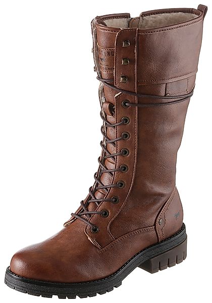 Mustang Shoes Winterstiefel, Stiefel, Langschaft-Stiefel mit günstig online kaufen
