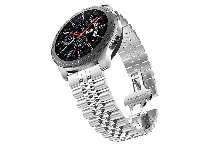 Cadorabo Smartwatch-Armband, Smartwatch Armband 22mm Samsung Galaxy Gear S3 günstig online kaufen