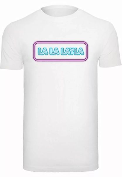 Merchcode T-Shirt Merchcode Herren LA LA LAYLA T-Shirt (1-tlg) günstig online kaufen